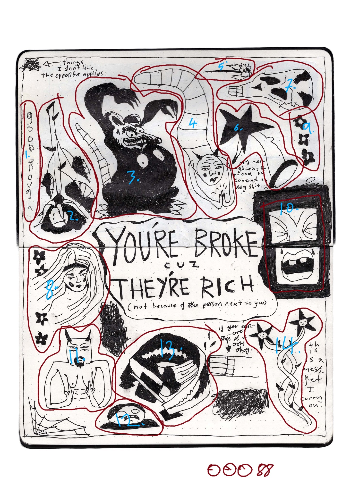 You're broke, they're rich... - 88