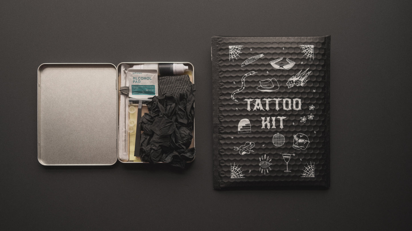 DIY tattoo kit + How to tattoo: A stick n poke guide (ebook)