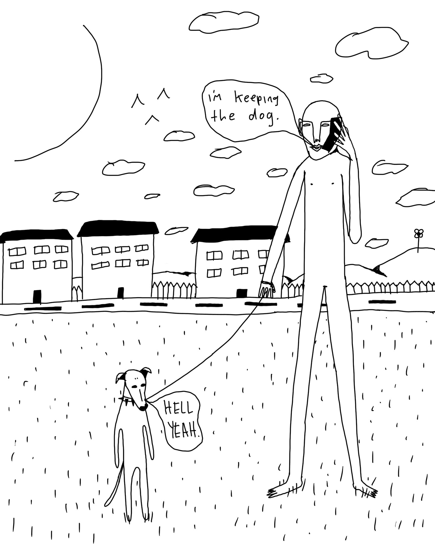 ((BIG)) I'm keeping the dog