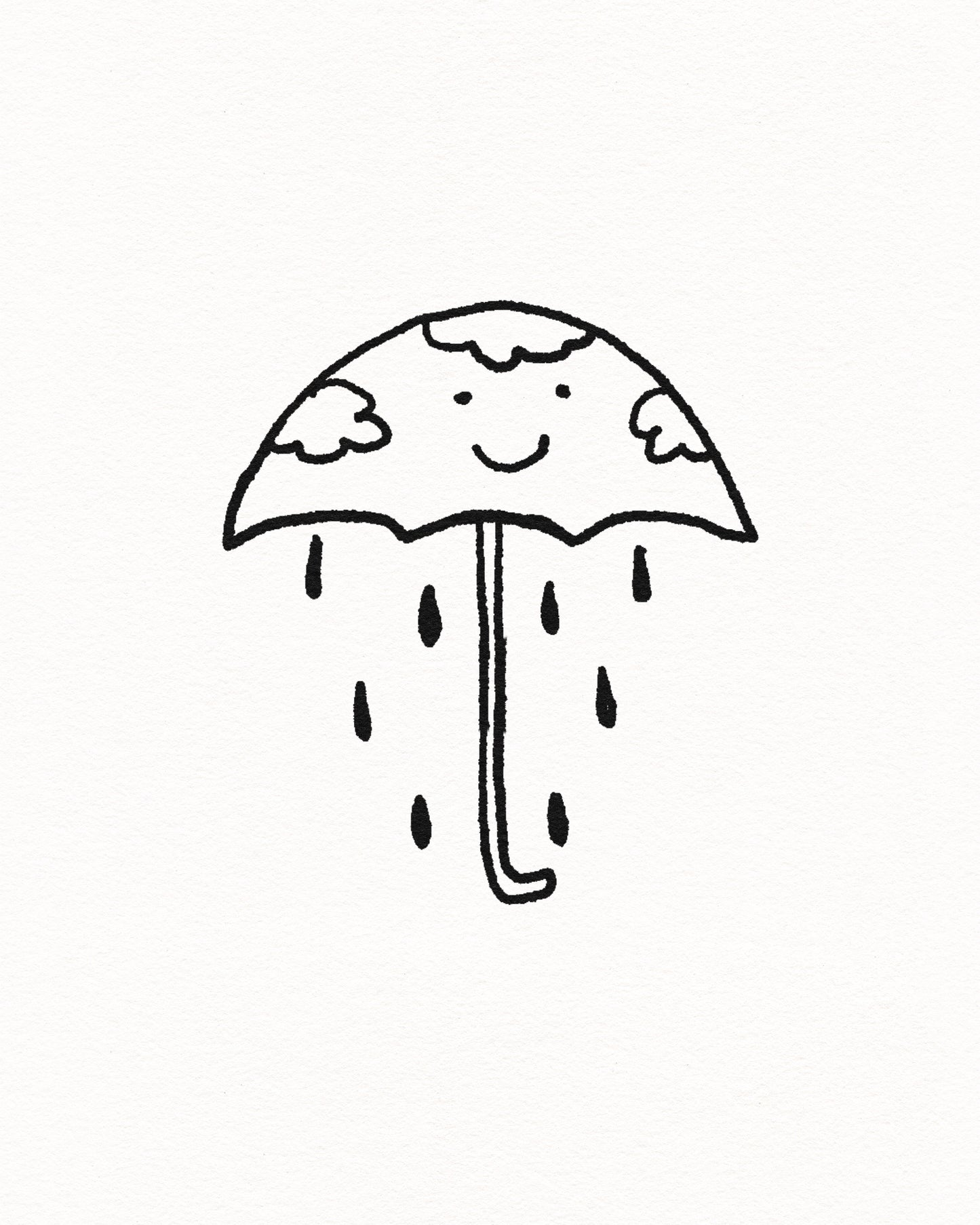 I kind of like the rain. No, I love it.