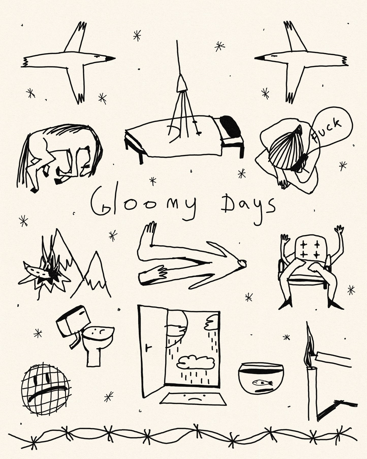 Gloomy days - flash 00011