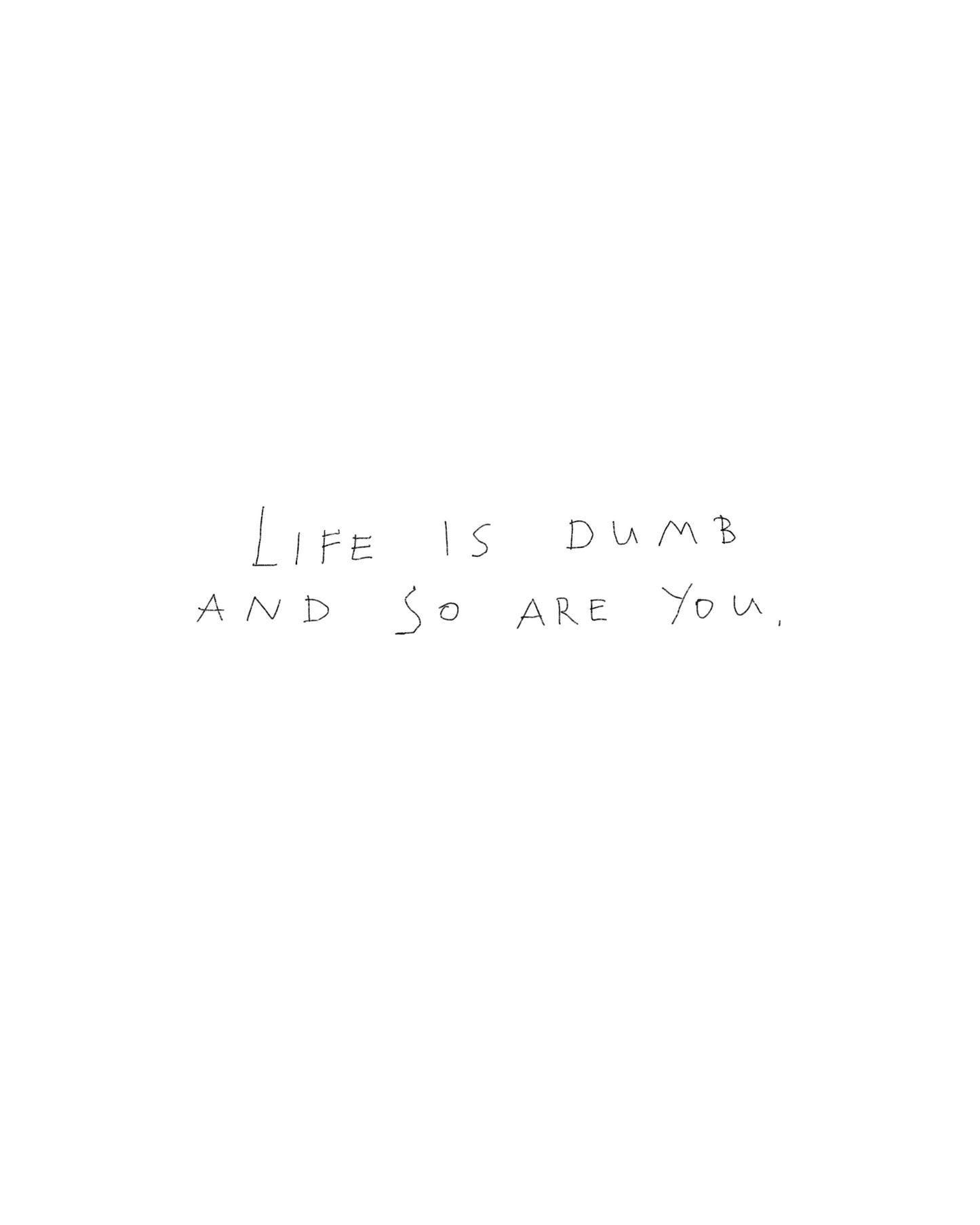 So are you