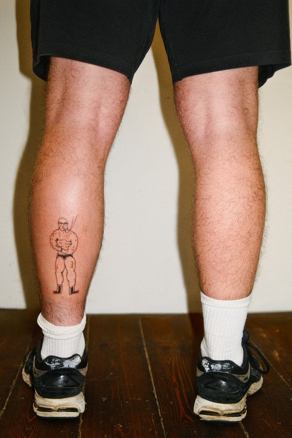 I love this design. I know its hard to see the actual tattoo, but I like the tattoo and photo together as a whole.