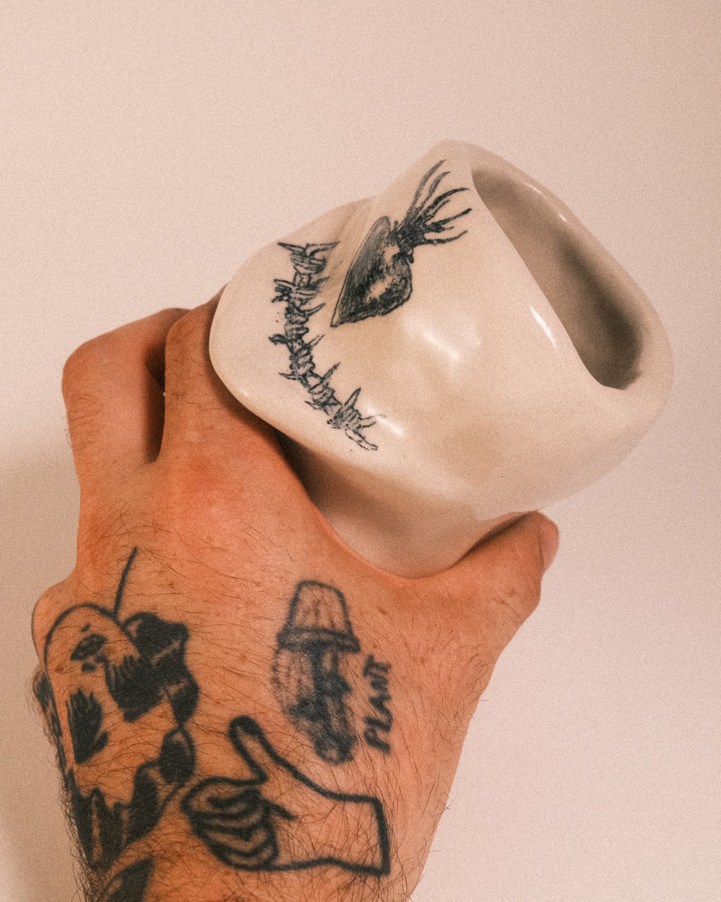 Sacred heart mug