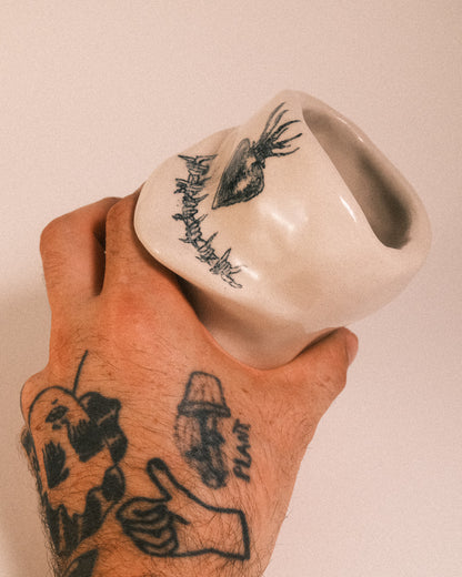 Sacred heart mug