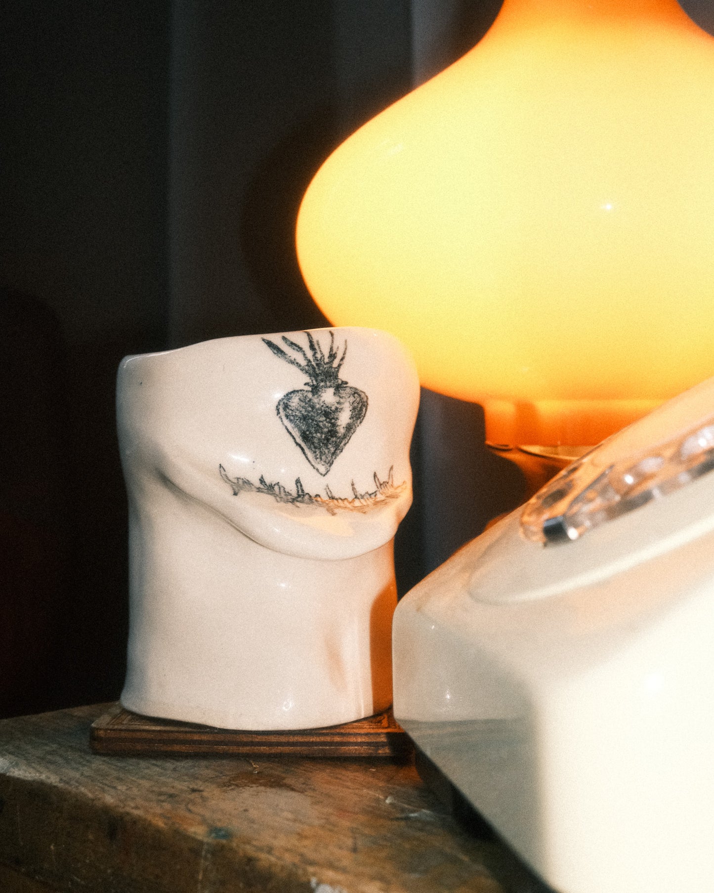 Sacred heart mug