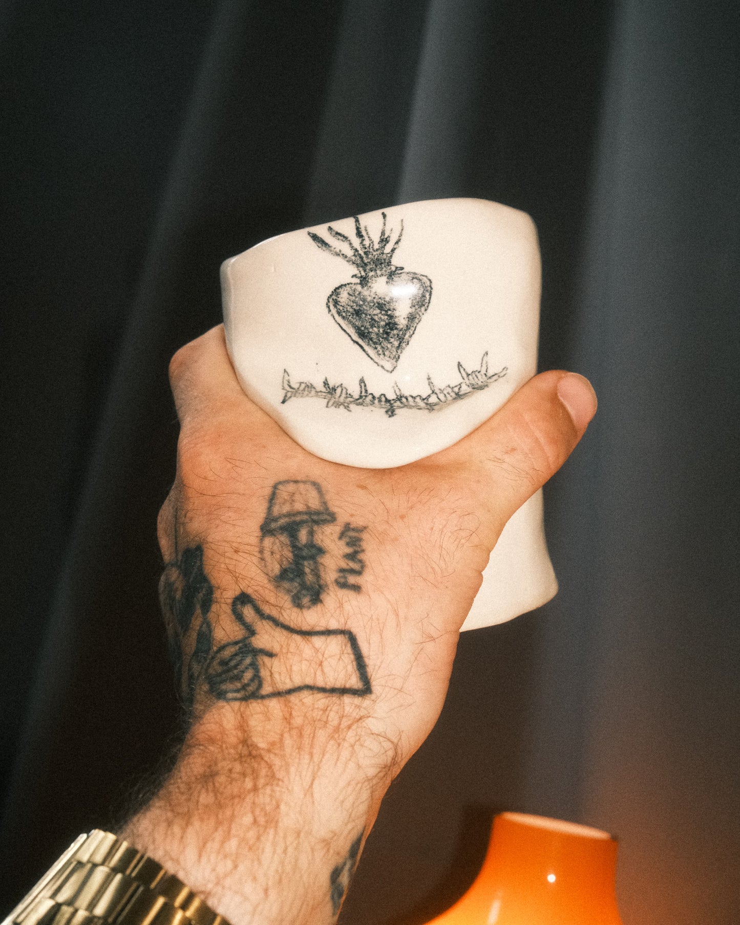 Sacred heart mug