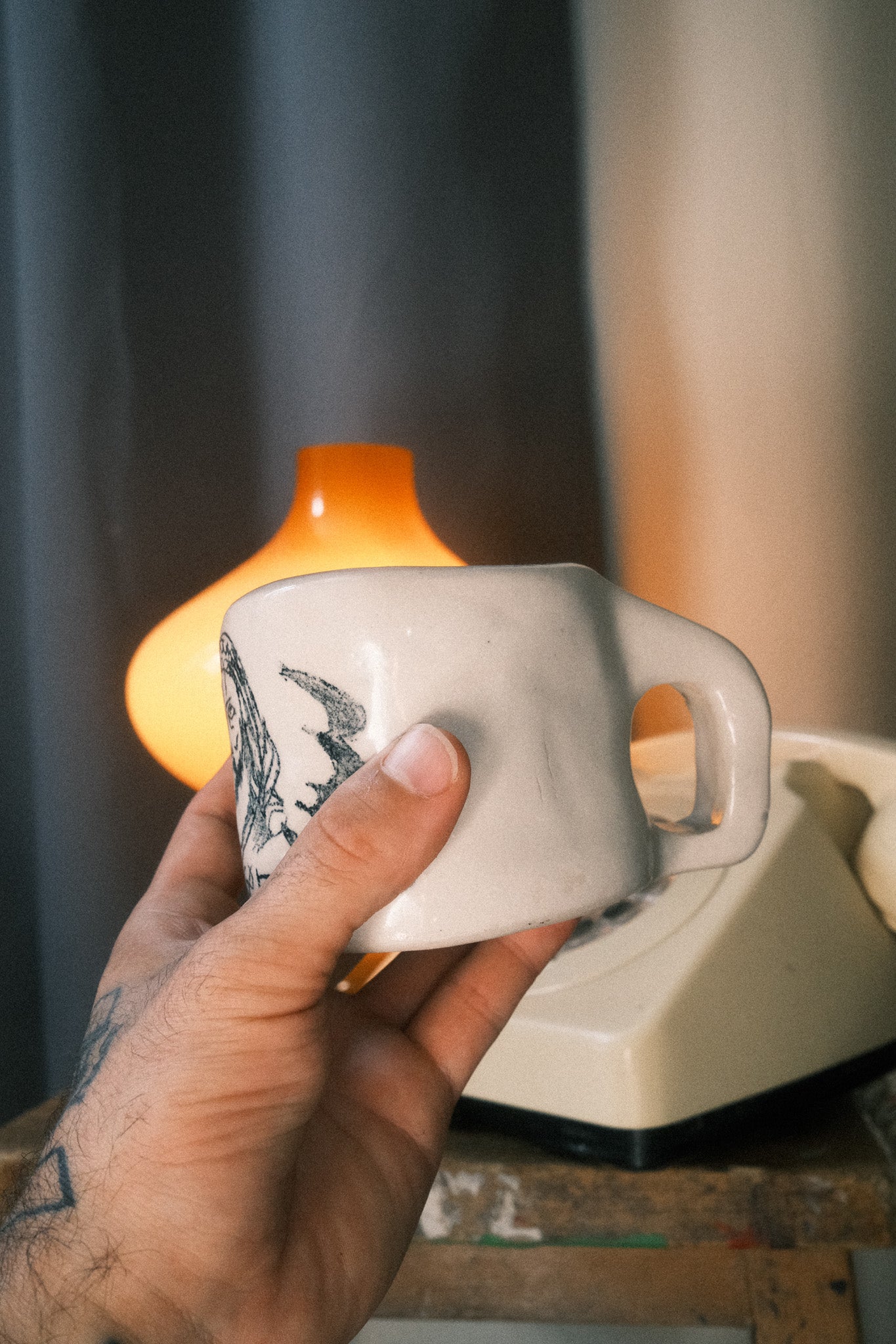 Oh god mug