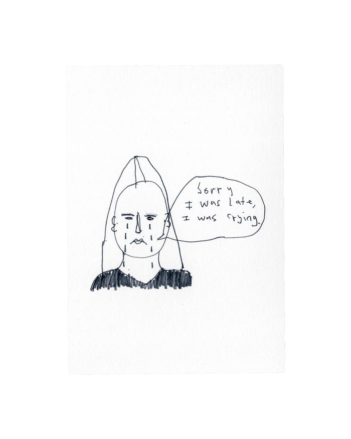 I'm sorry I was late - Print