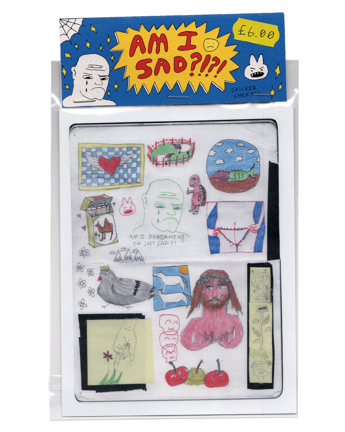 Am I sad?!?! Sticker sheet