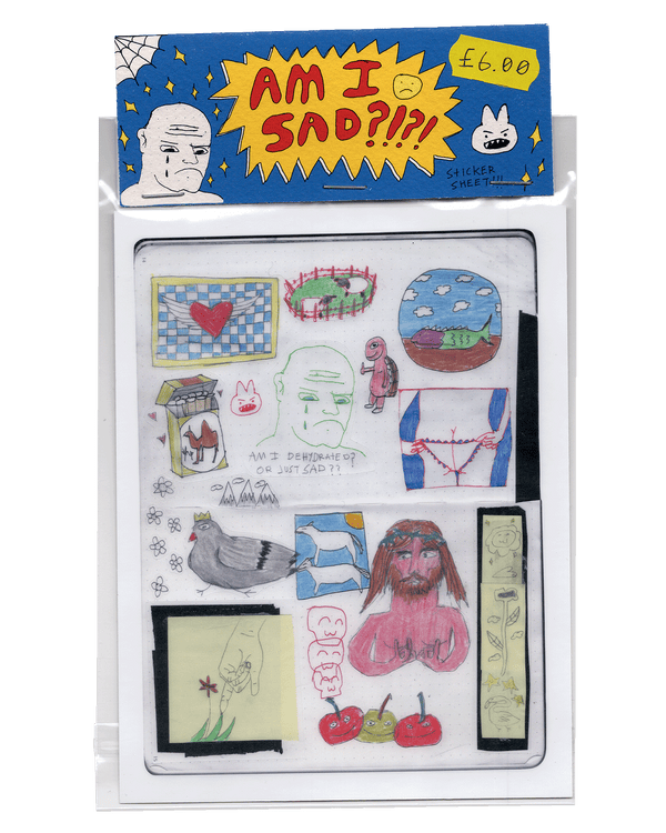 Am I sad?!?! Sticker sheet