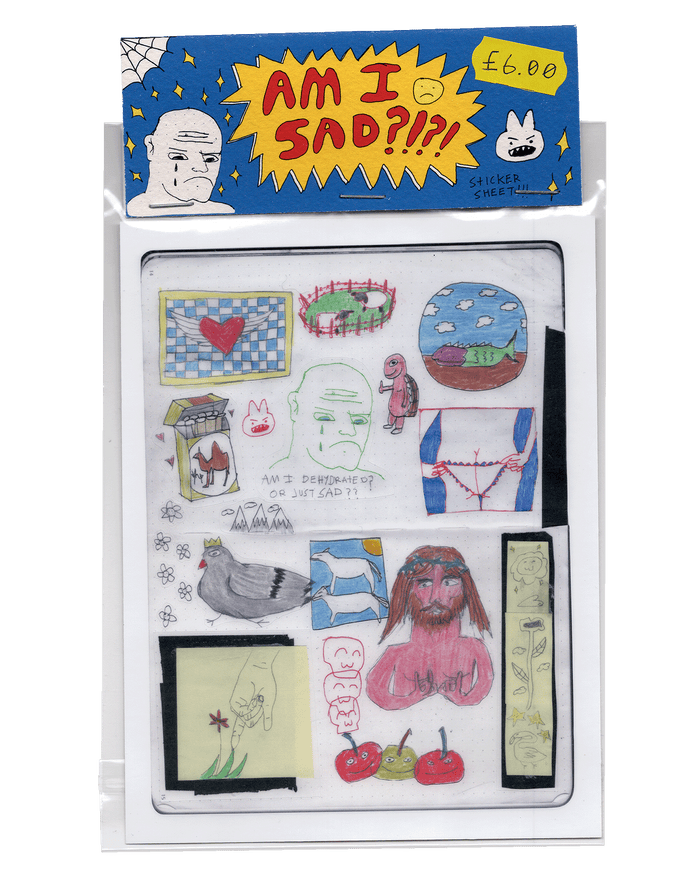 Am I sad?!?! Sticker sheet