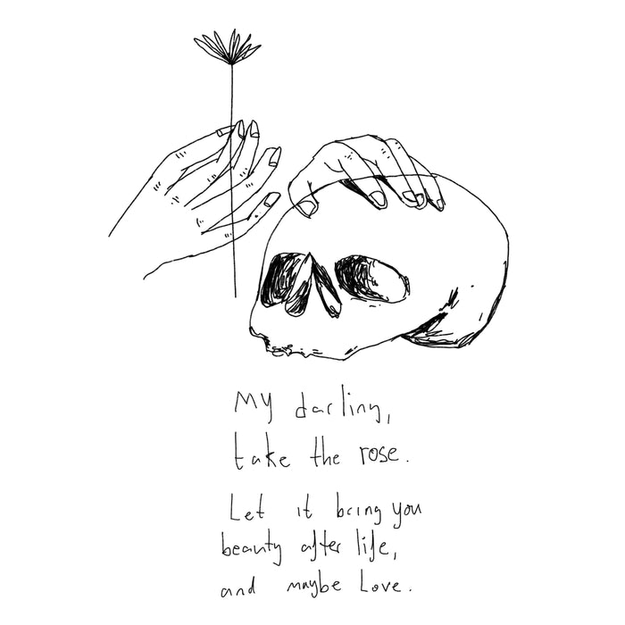 My darling, maybe love.