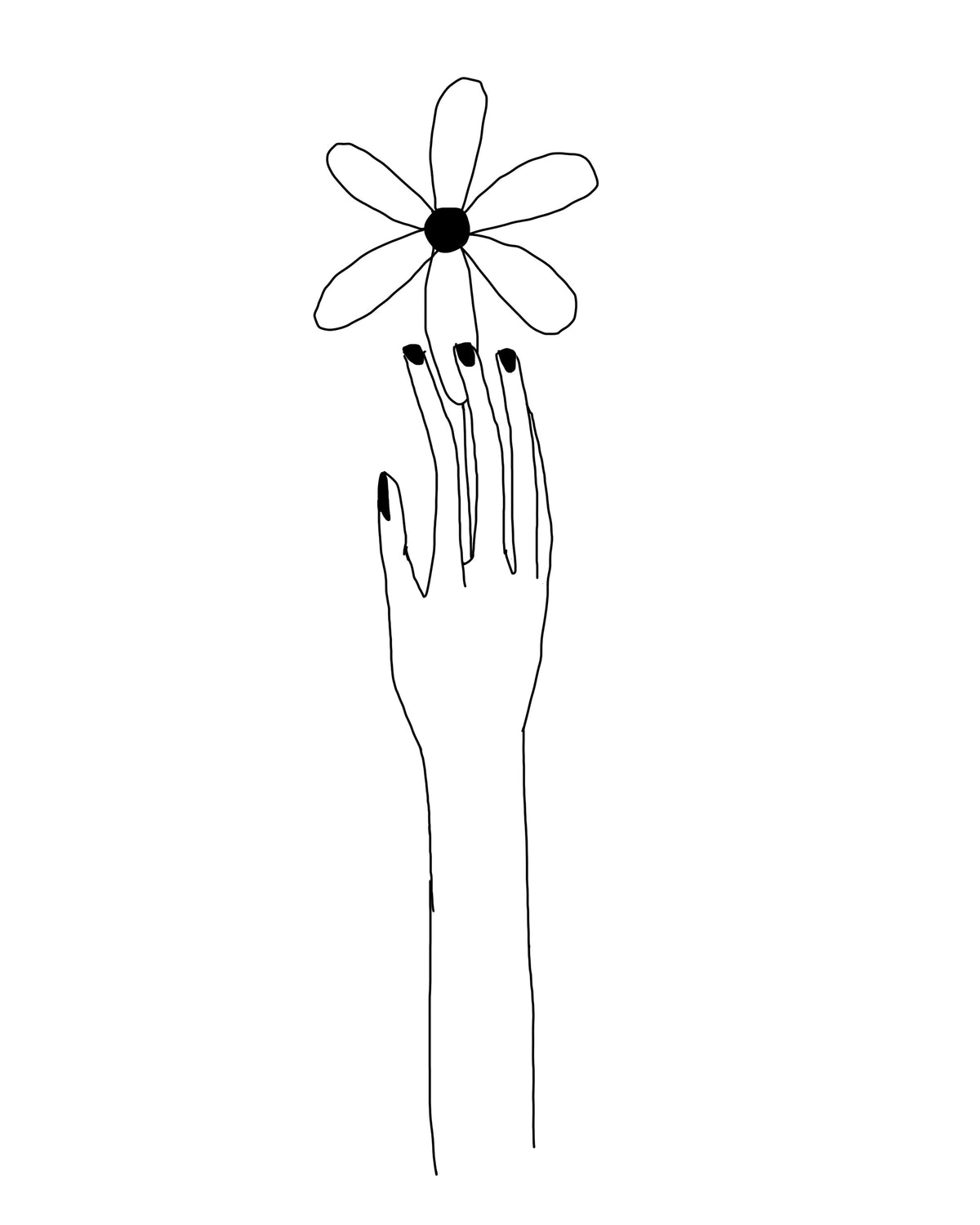 (BIG) A gentle loving touch.