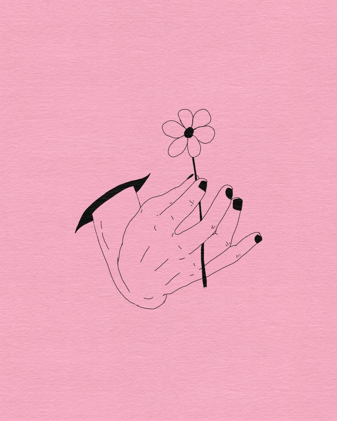 A flower, for you.