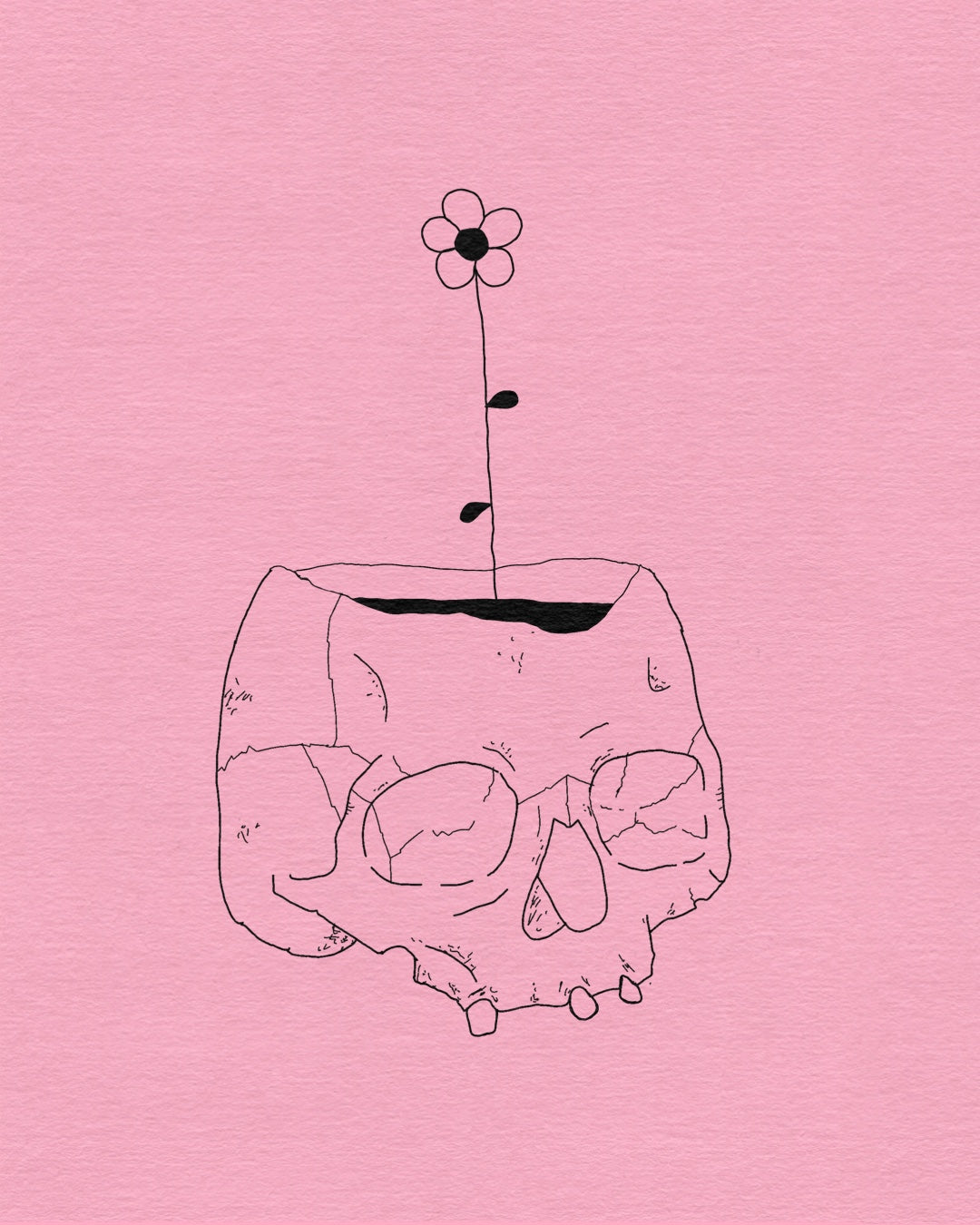 Flower skull prt.1