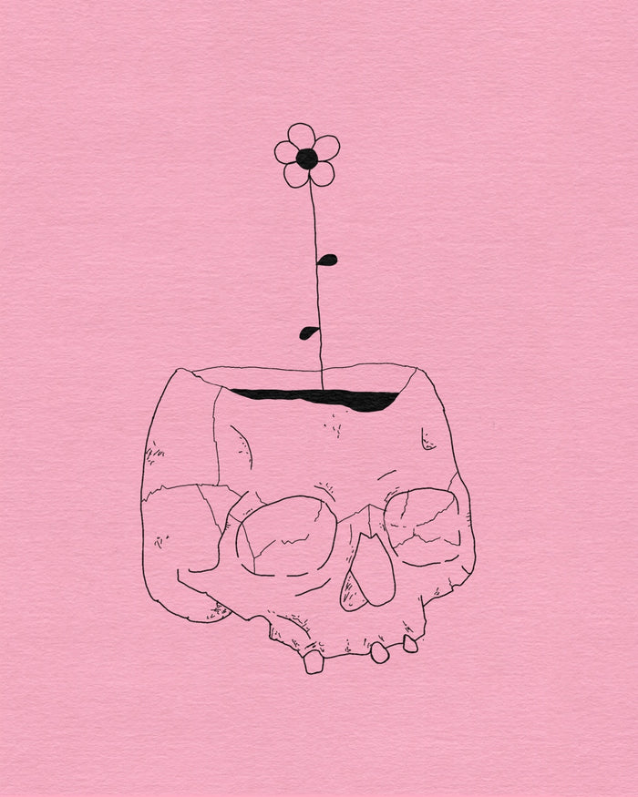 Flower skull prt.1