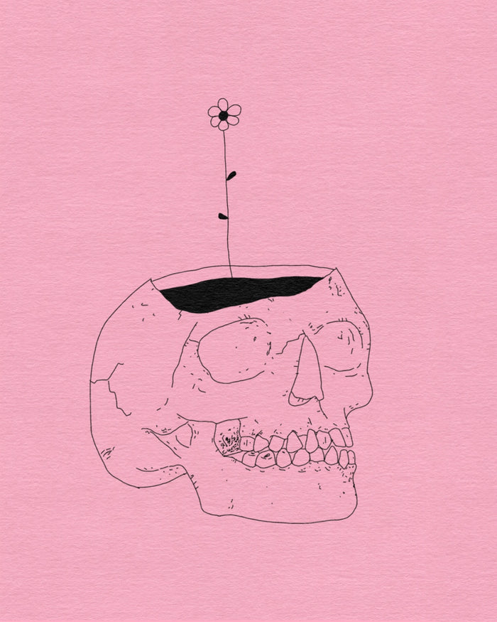 Flower skull prt.3