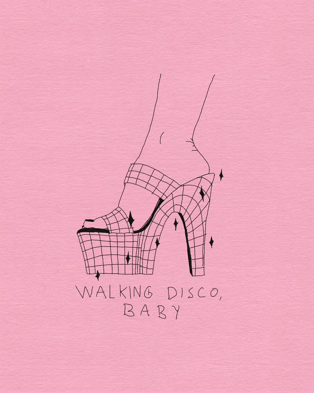 Walking disco, baby
