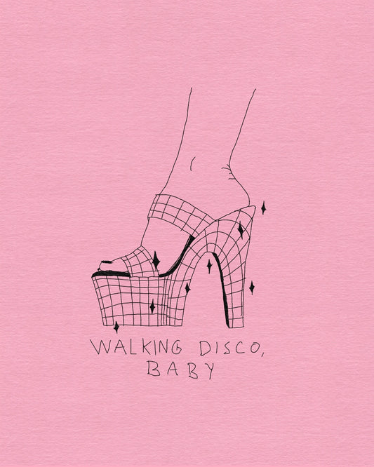 Walking disco, baby