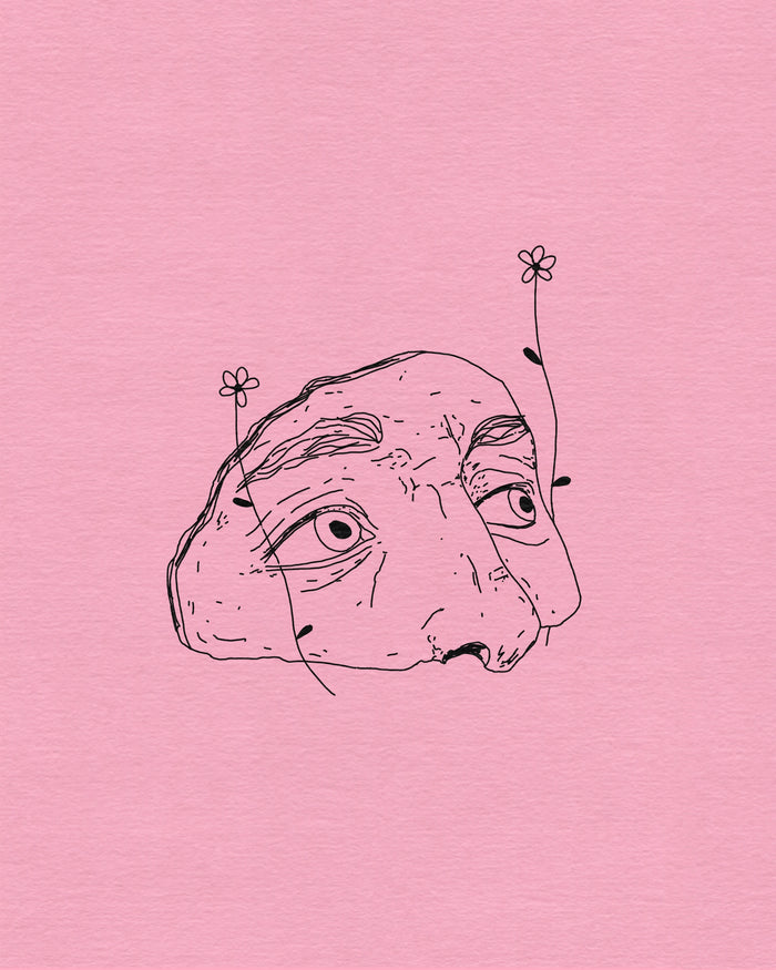 A broken, but cute man.
