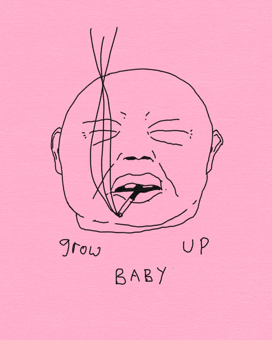 Grow up baby.