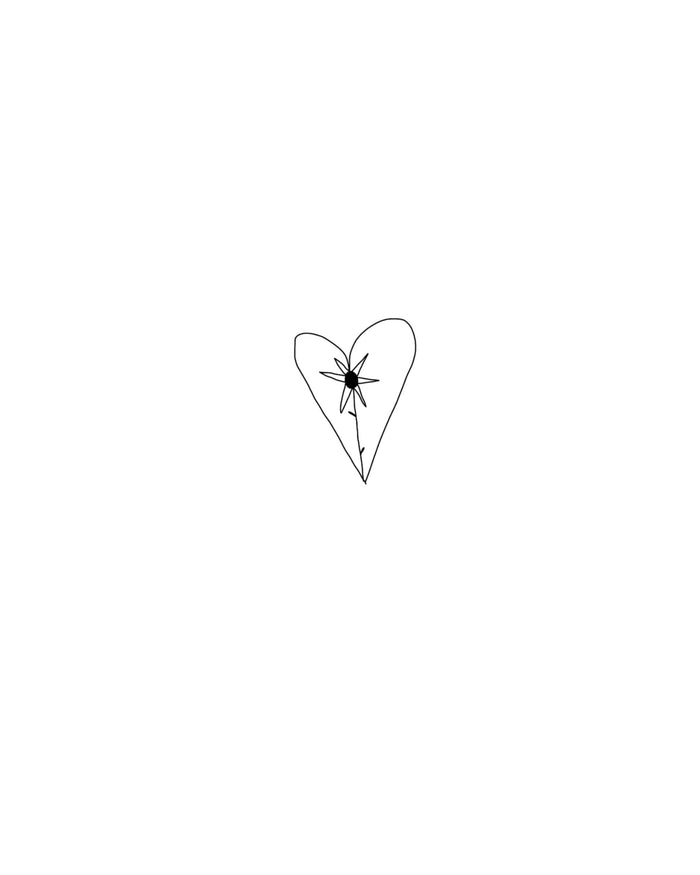 loving flower charm