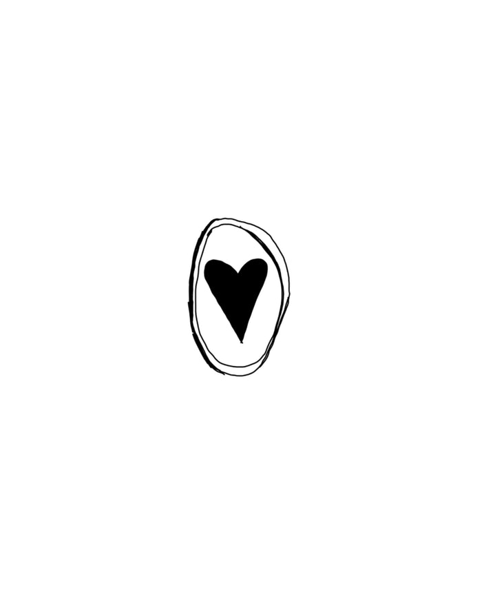 A simple heart charm