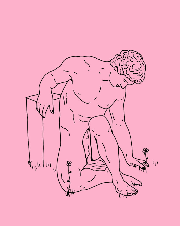 Boys and their flowers.