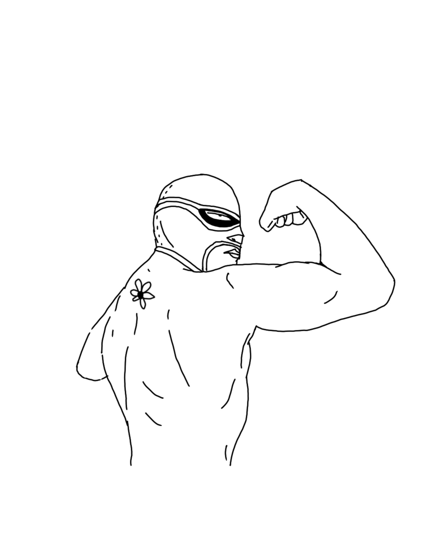 Flowers make me muscly