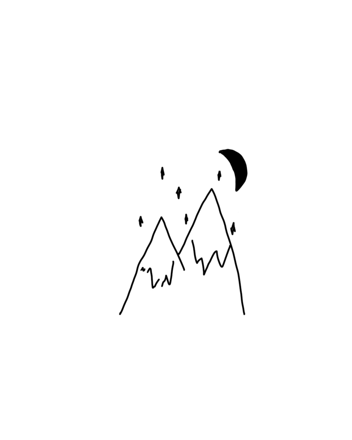 A moon mountain