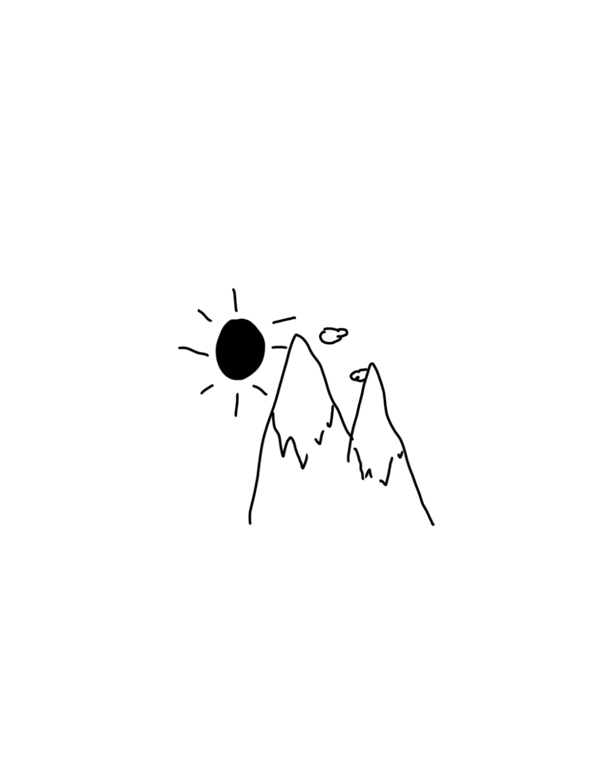 Sunny mountains