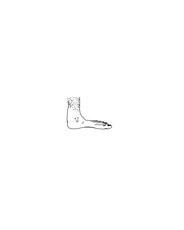 No foot tattoos