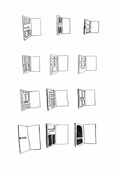 "Doors" - Giclée print