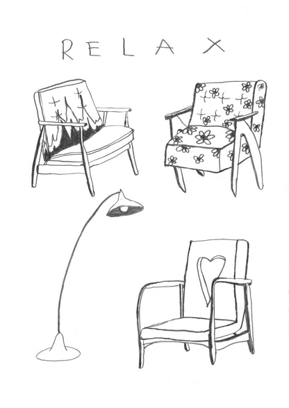 "Relax" - Giclée print