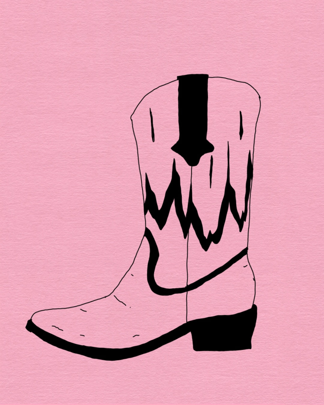 Fire cowboy boot 2
