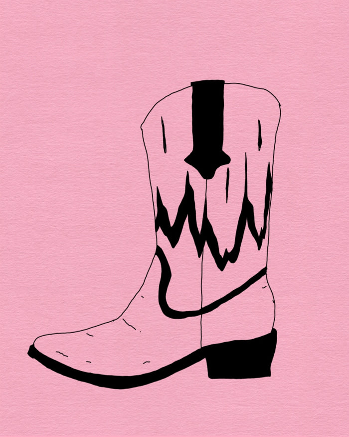 Fire cowboy boot 2