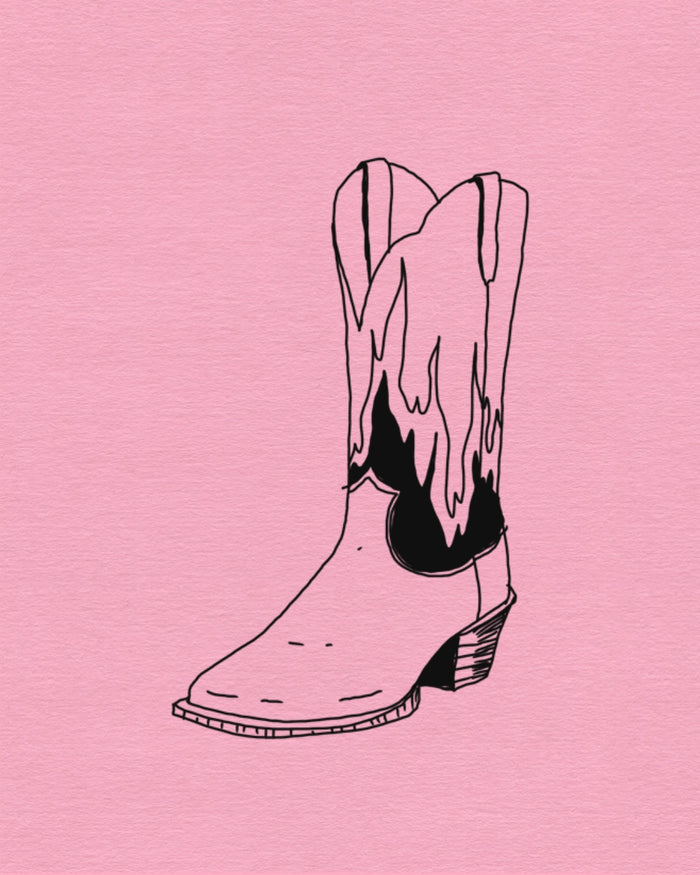 Fire cowboy boot 6