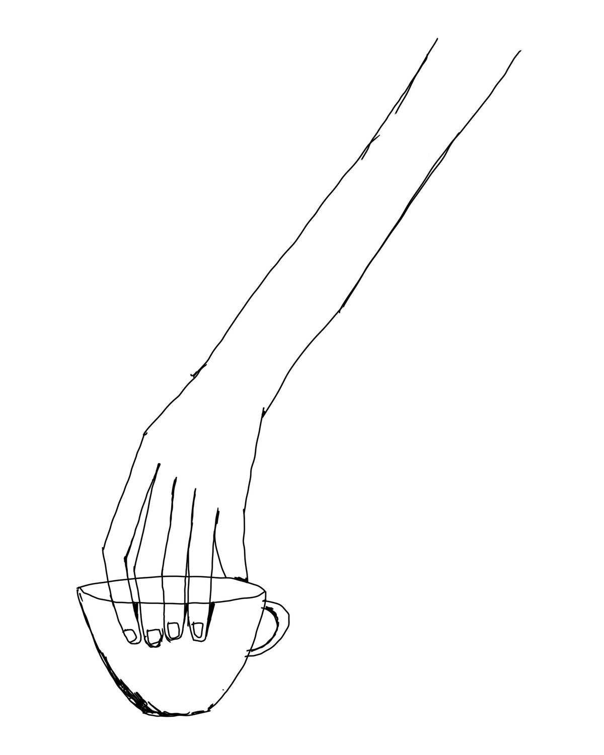 A soft touch, a hot cup.