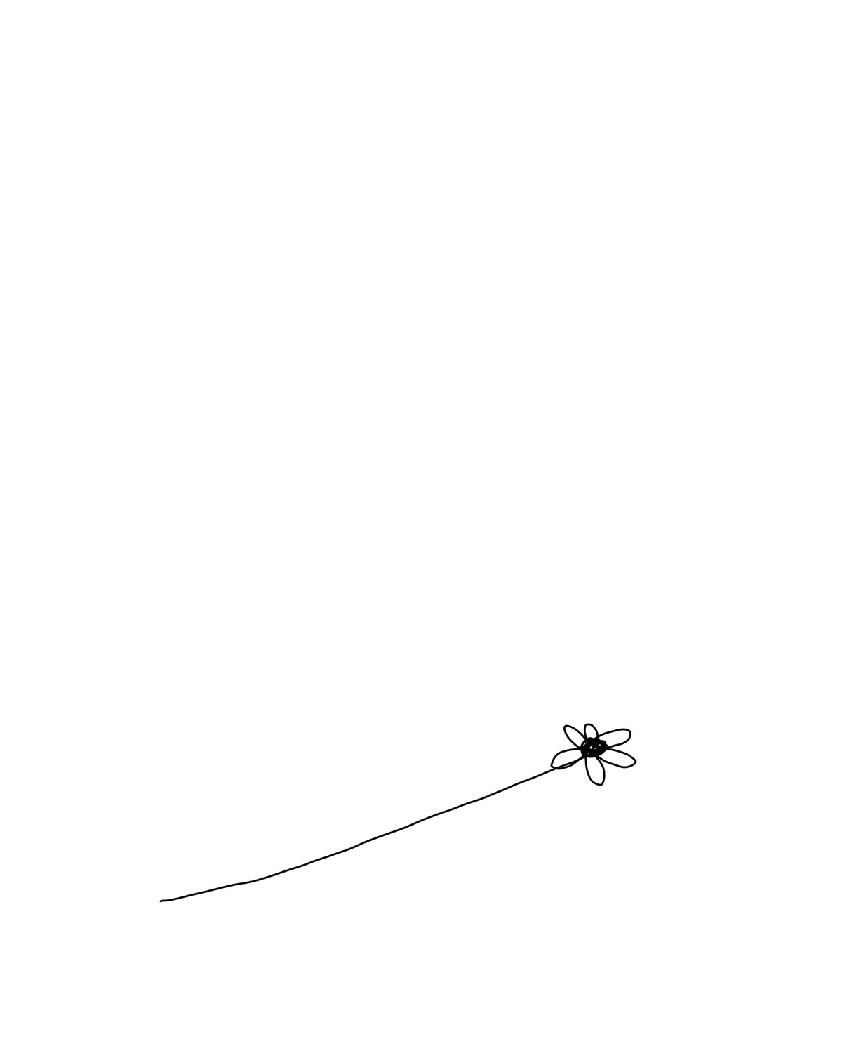 (Small) A flower. Thats all.