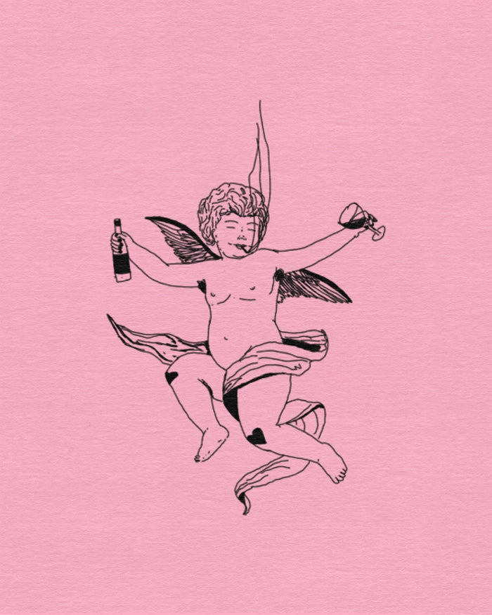 In heaven we drink