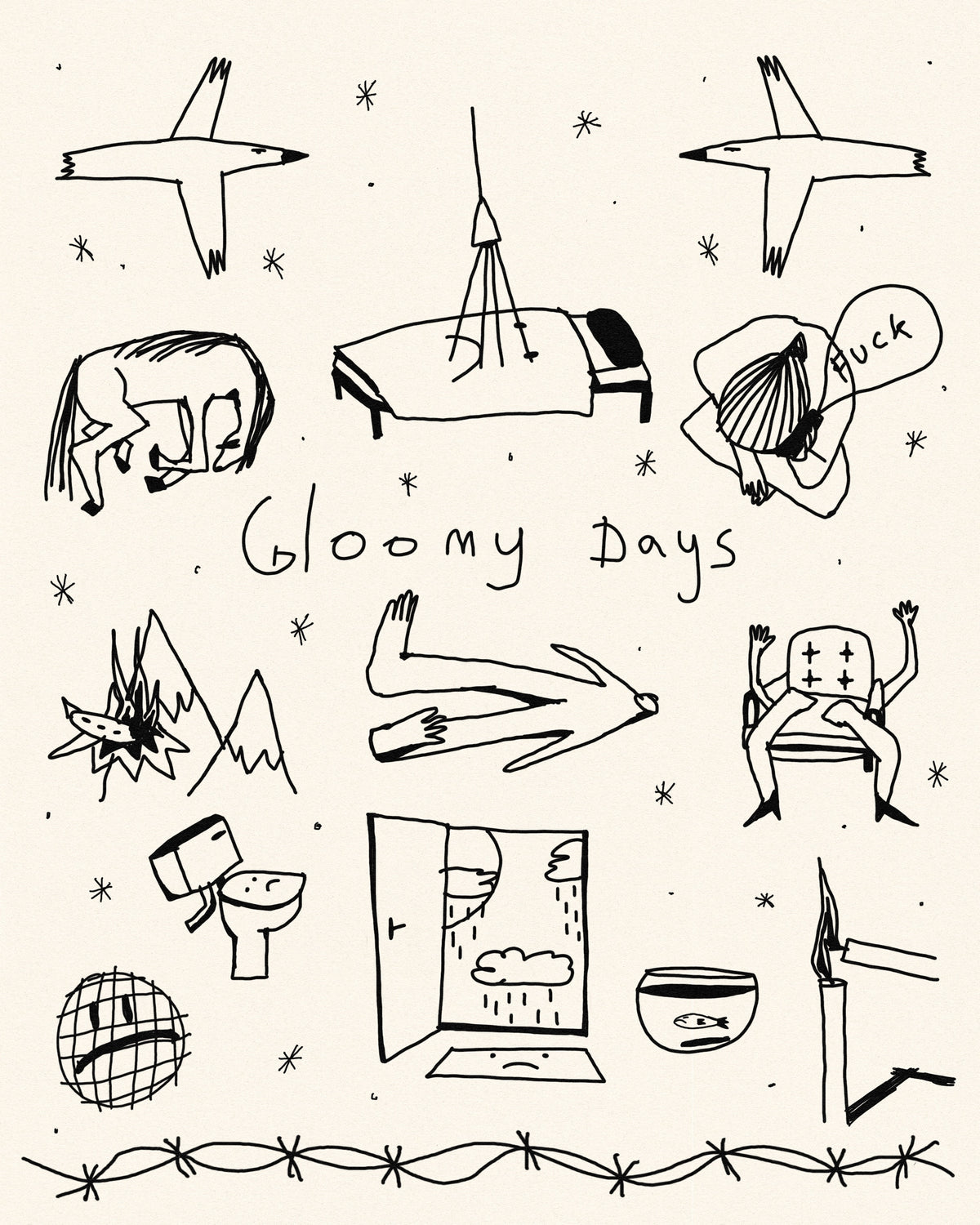 Gloomy days - flash 00011