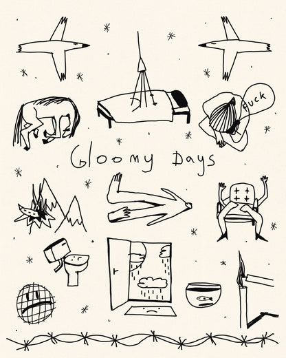 Gloomy days - flash 00011