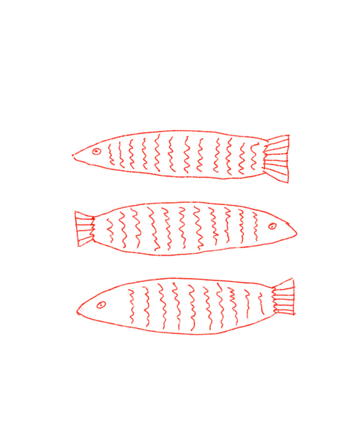 (Red or black ink) Teach a person how to fish