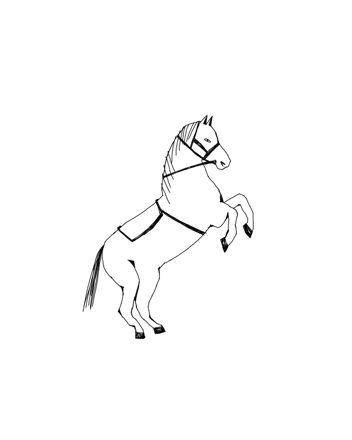 I won’t ride a British horse