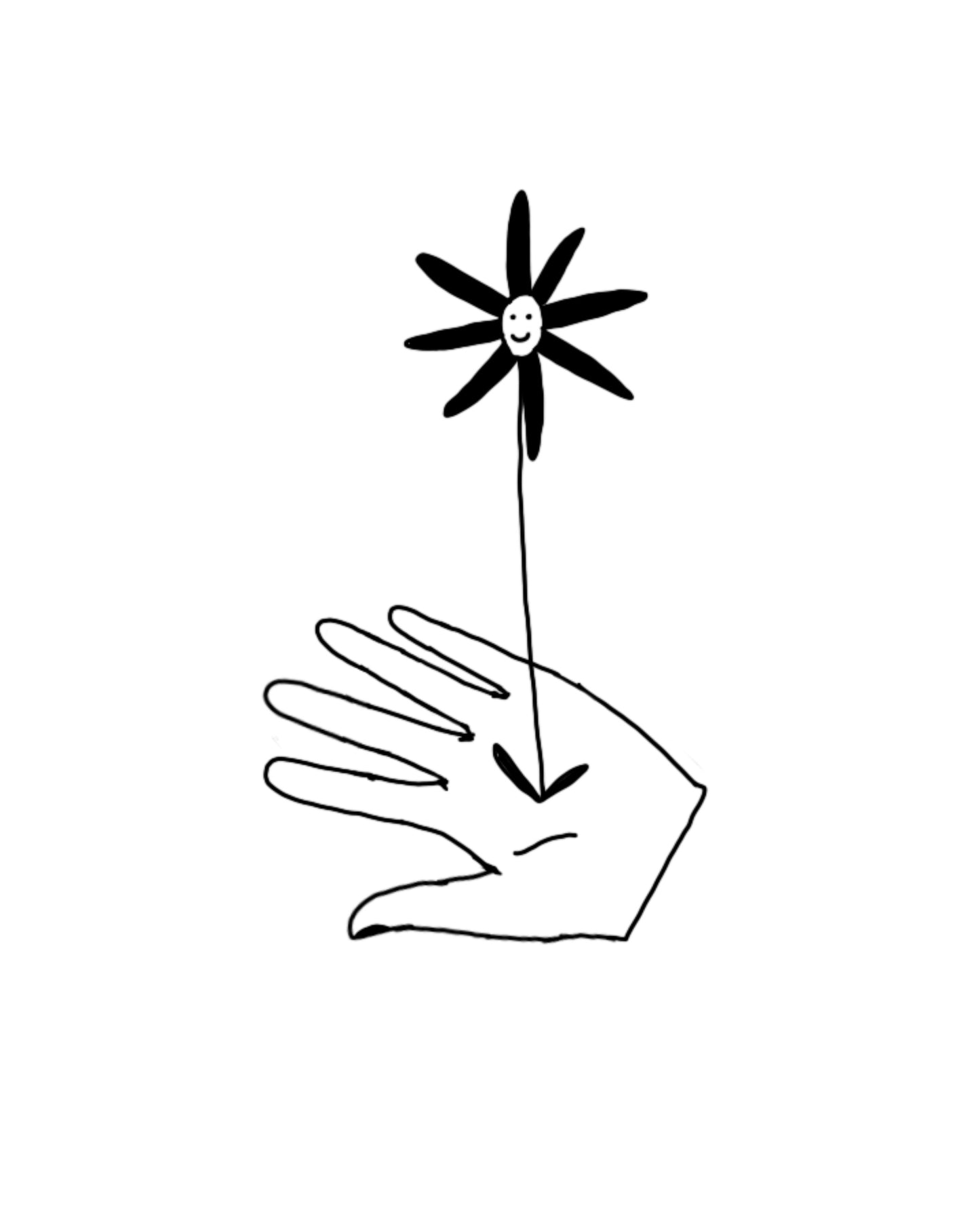 A happy flower