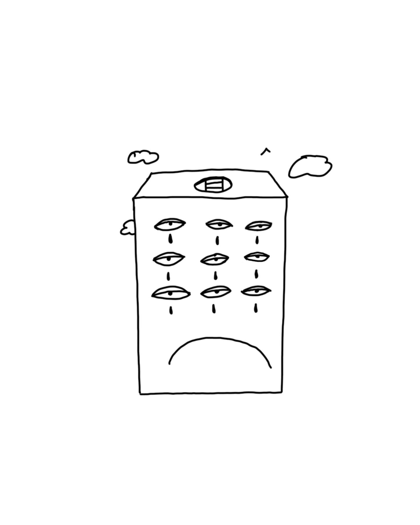 A sad building thing