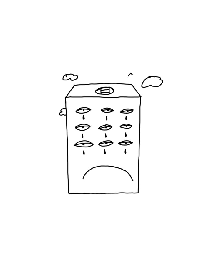 A sad building thing