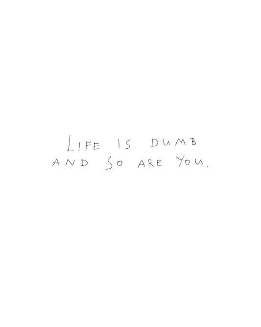 So are you