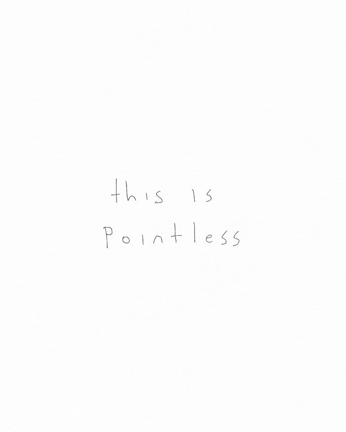 This is pointless